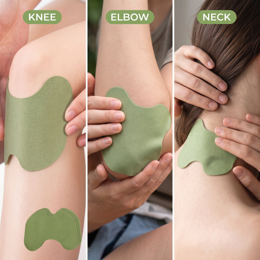 10 Pcs Pain Relief Patches | Natural Herbal Knee & Join Pain Relief